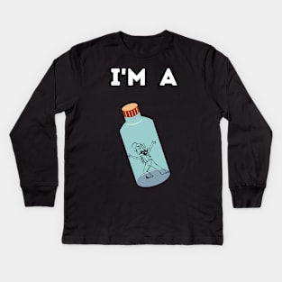 I'm A Genie In A Bottle Kids Long Sleeve T-Shirt